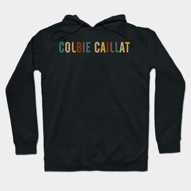 Graphic Colorful Caillat Name Birthday 70s 80s 90s Hoodie by BoazBerendse insect